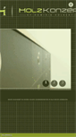 Mobile Screenshot of holzkonzept.de